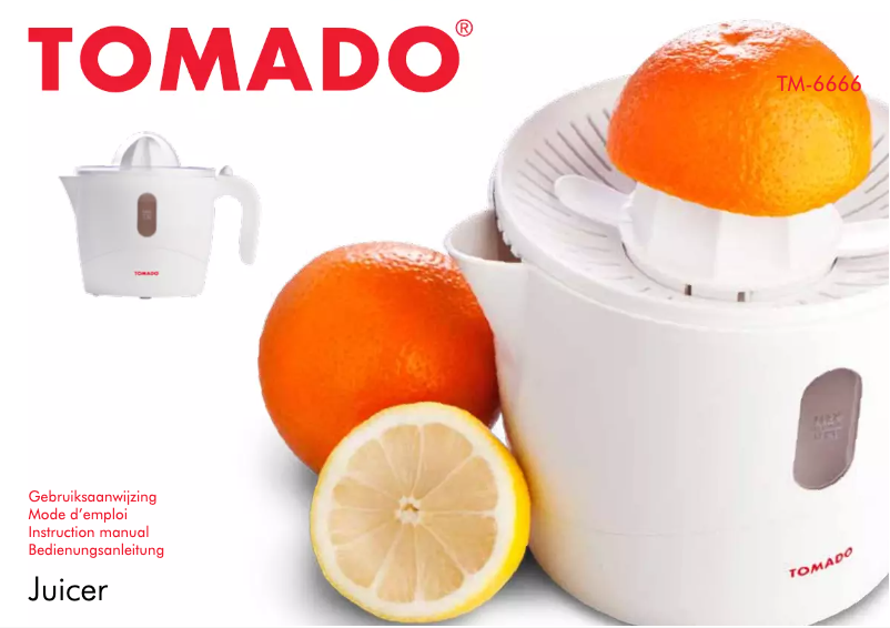 Page 1 de la notice Manuel utilisateur Tomado TM-6666