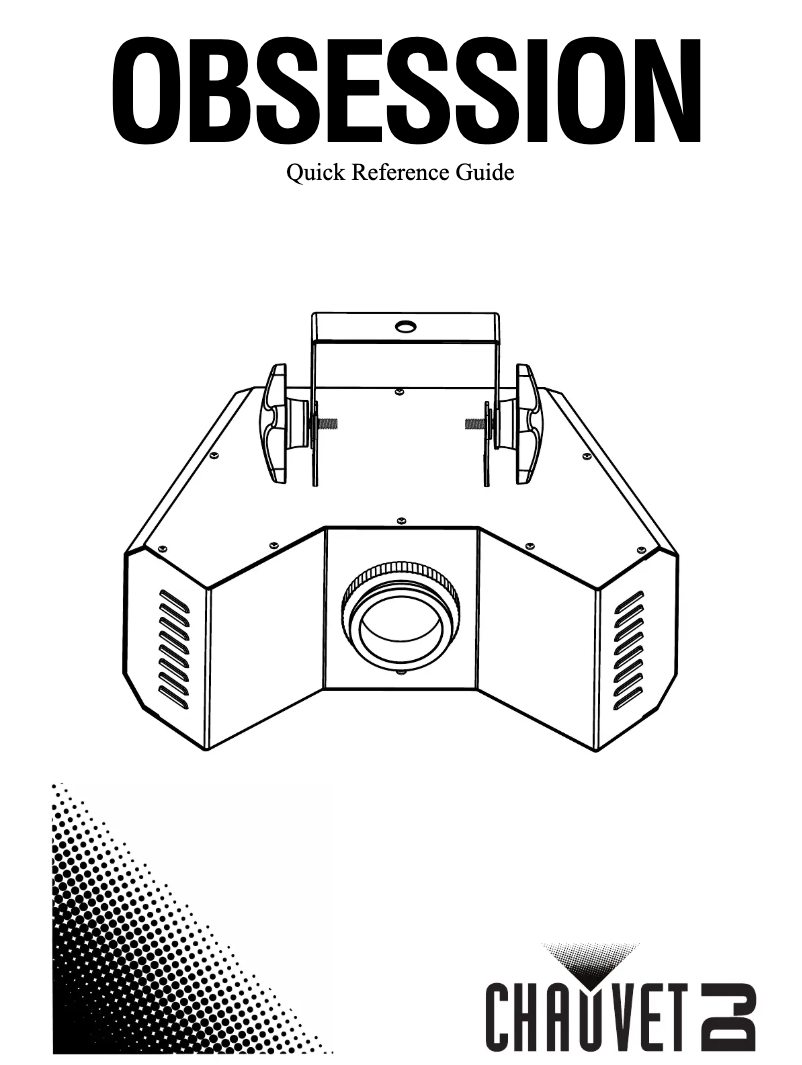 Image de la première page du manuel de l'appareil Obsession