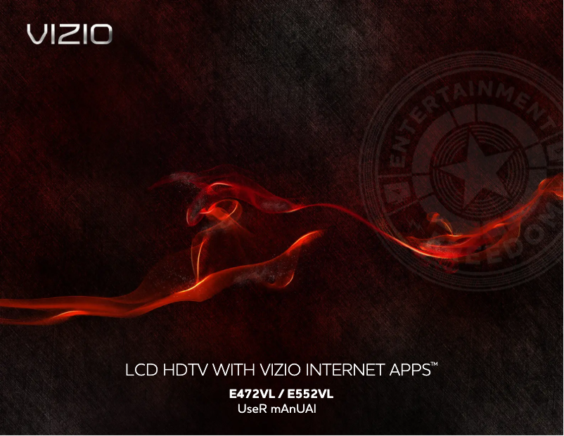 Image de la première page du manuel de l'appareil E552VL