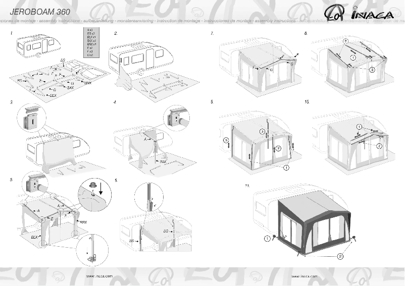 Page n°1 - Manuel utilisateur Inaca Jeroboam 360