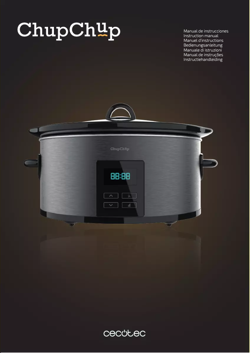 Imagen de la primera página del manual del dispositivo ChupChup