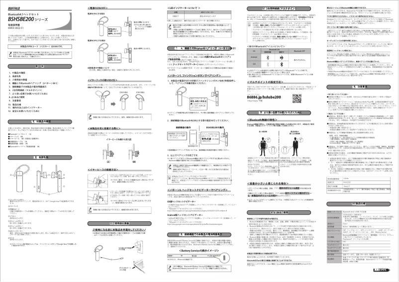 Imagen de la primera página del manual del dispositivo BSHSBE200