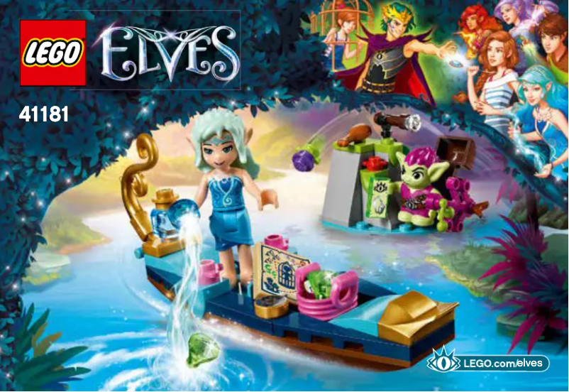 Page 1 de la notice Manuel utilisateur Lego Elves 41181