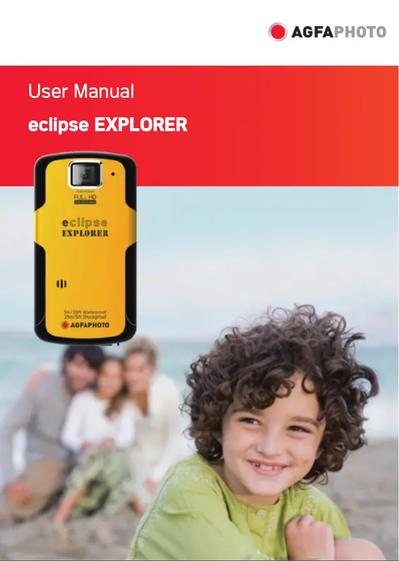 Page 1 de la notice Manuel utilisateur Agfa Eclipse Explorer