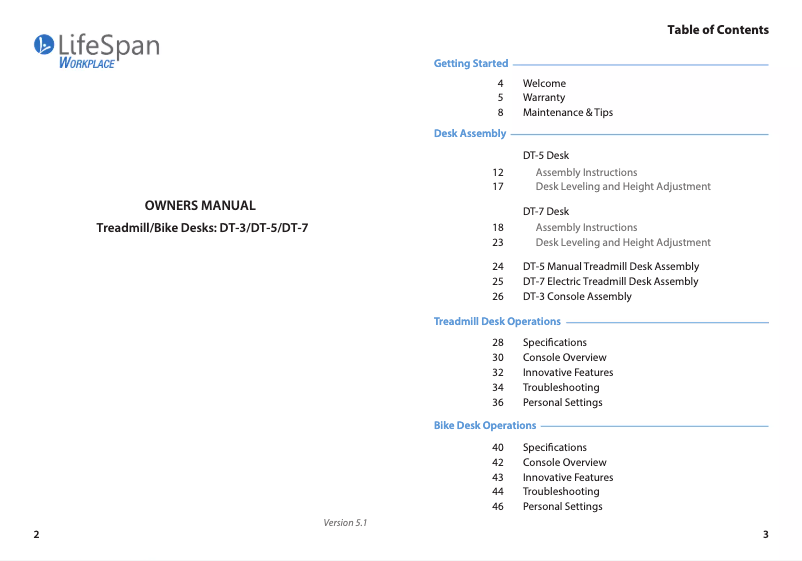 Image de la première page du manuel de l'appareil DT-6