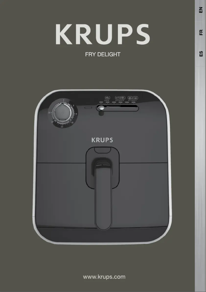 Page n°1 - Manuel utilisateur Krups Fry Delight AJ1000