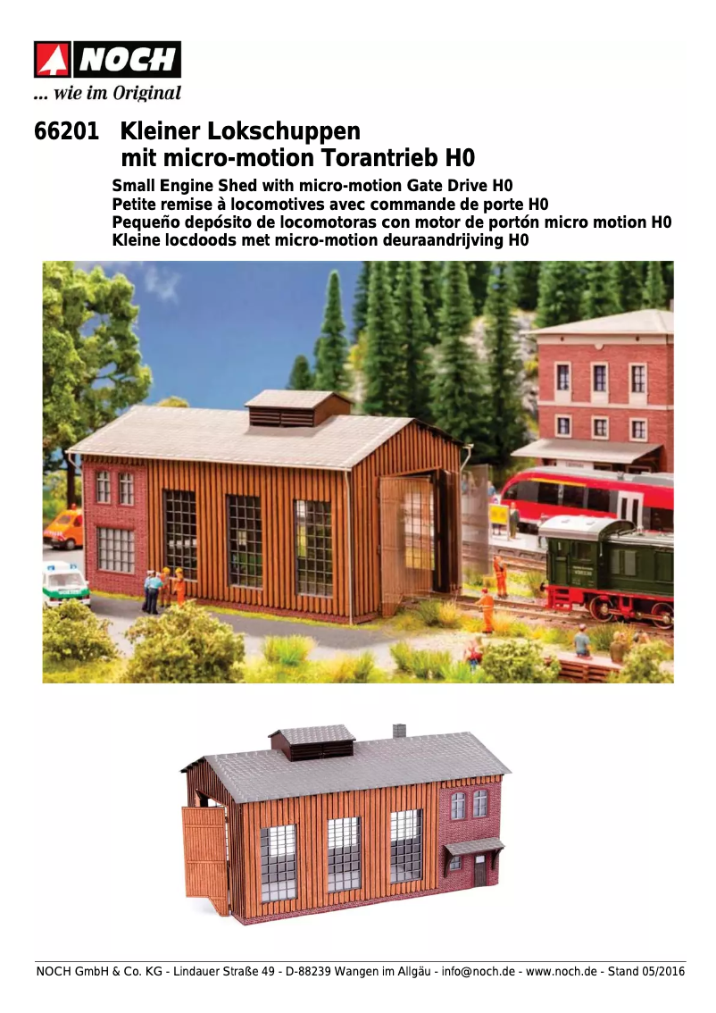 Page n°1 - Manuel utilisateur NOCH 66201