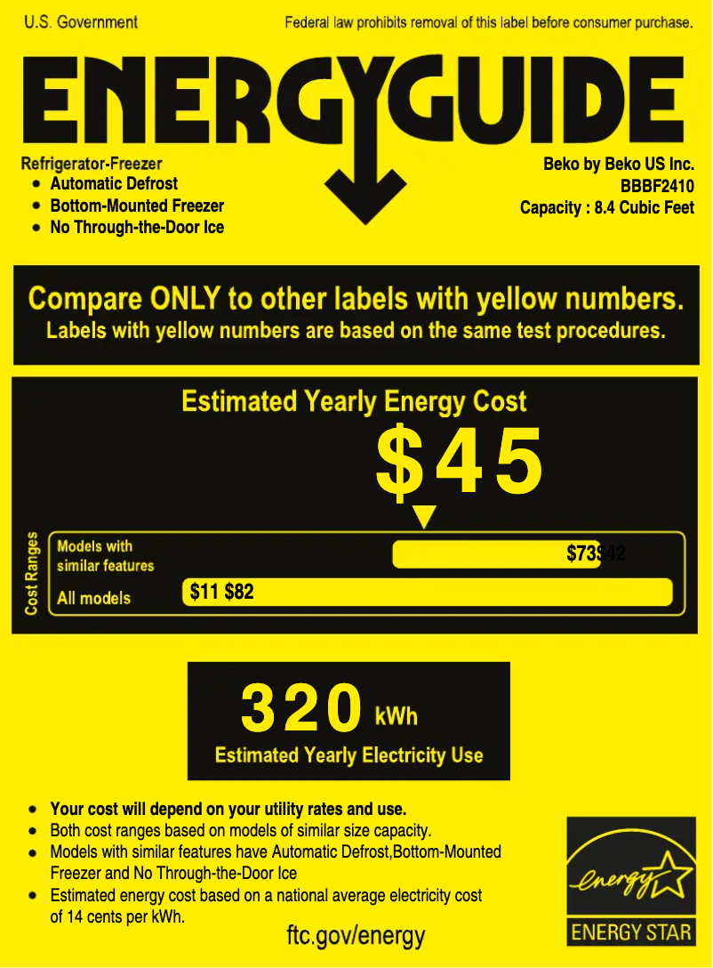Image de la première page du manuel de l'appareil BBBF2410