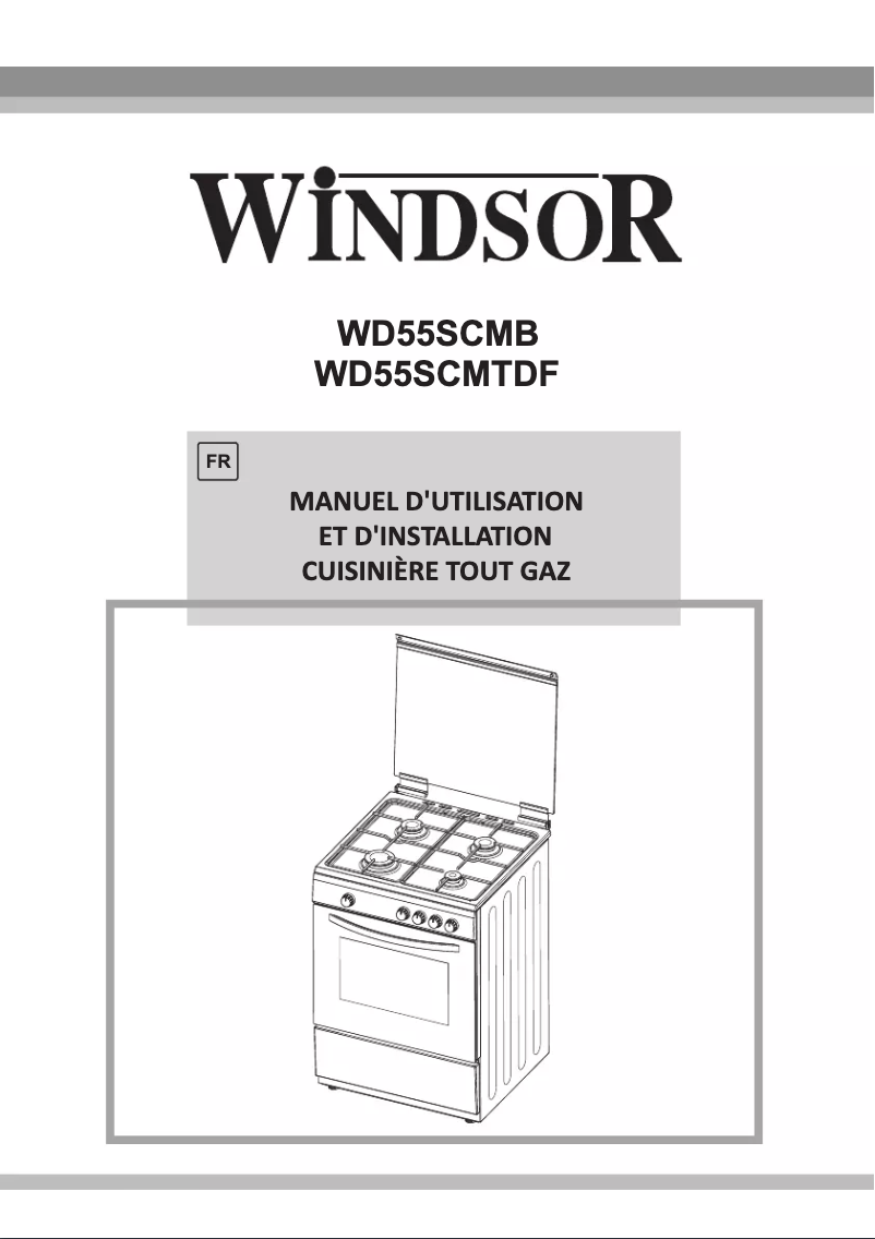Page n°1 - Manuel utilisateur Windsor WD55SCMTDF