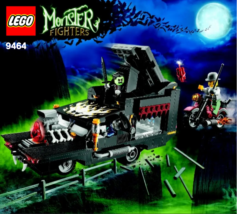 Page 1 de la notice Manuel utilisateur Lego Monster Fighters 9464