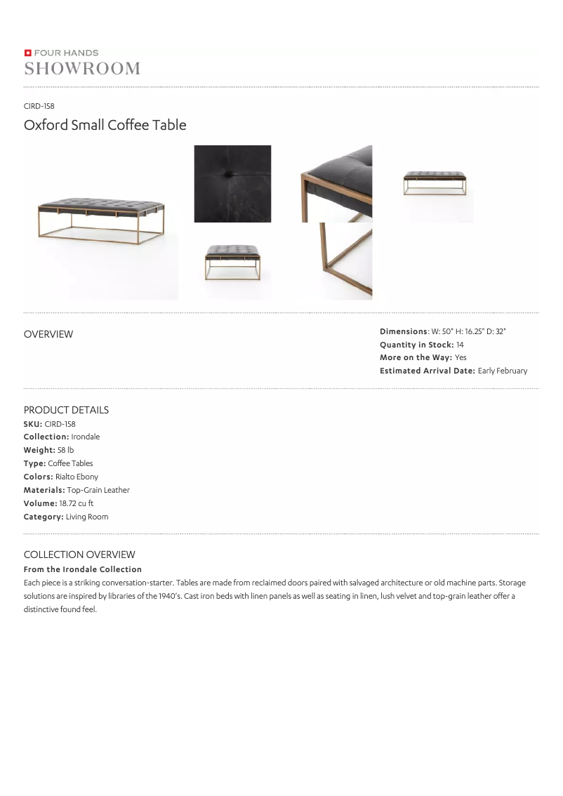 Imagen de la primera página del manual del dispositivo CIRD-158