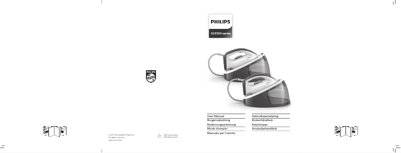Página 1 del manual Manual de usuario Philips FastCare Compact GC6730