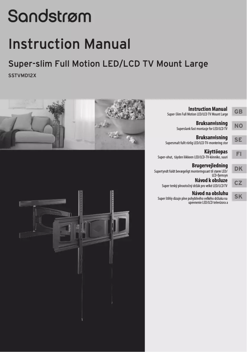 Image de la première page du manuel de l'appareil SSTVMD12X