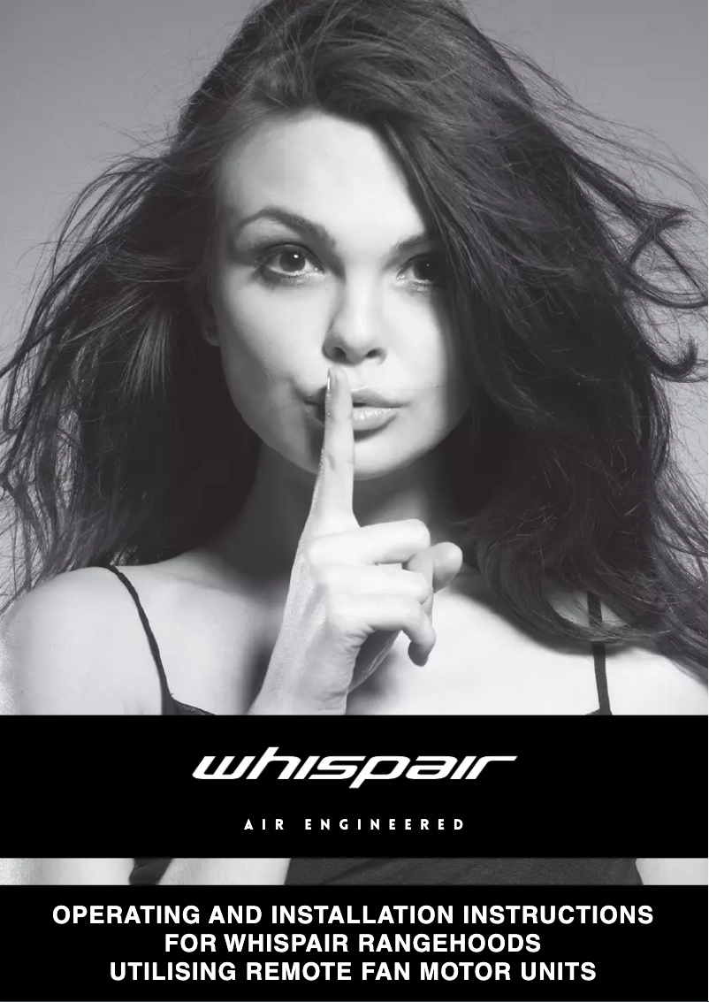 Page 1 de la notice Manuel utilisateur Whispair Monte Carlo X3MM16S