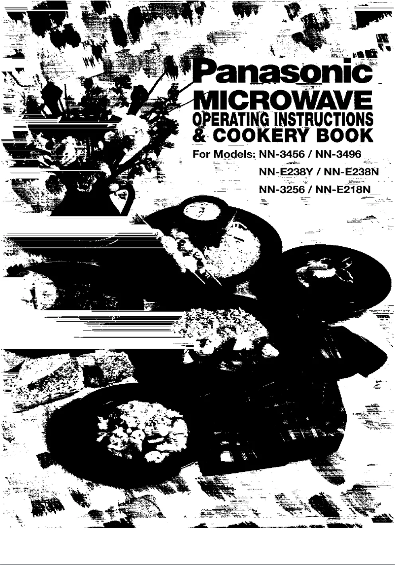 Page 1 de la notice Manuel utilisateur Panasonic NN-3496