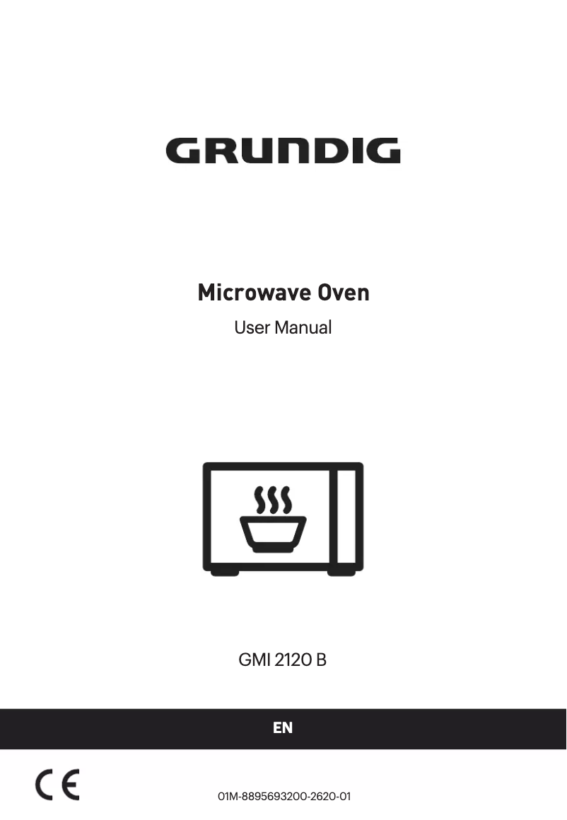 Image de la première page du manuel de l'appareil GMI2120B