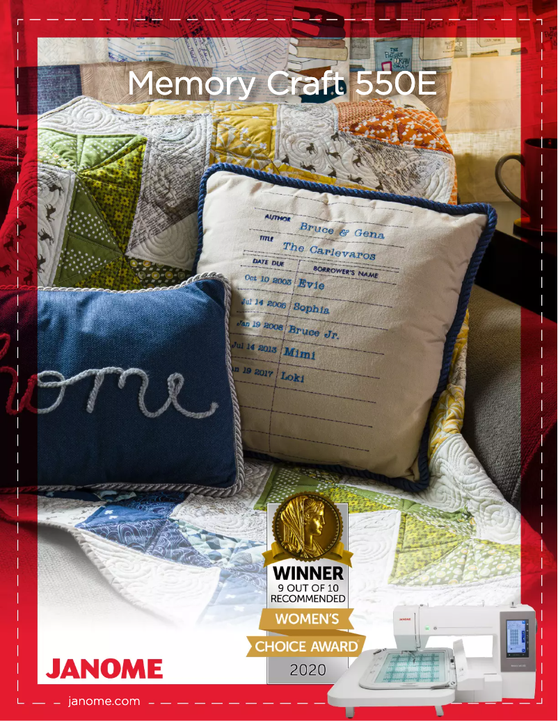 Image de la première page du manuel de l'appareil Memory Craft 550E