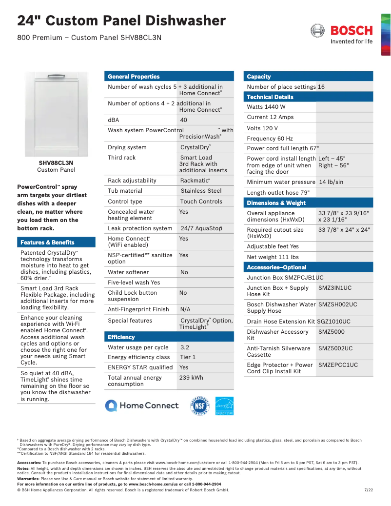 Imagen de la primera página del manual del dispositivo SHV88CL3N