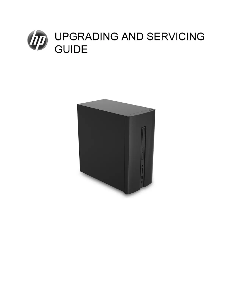 Page n°1 - Manuel utilisateur HP 460-a005nl