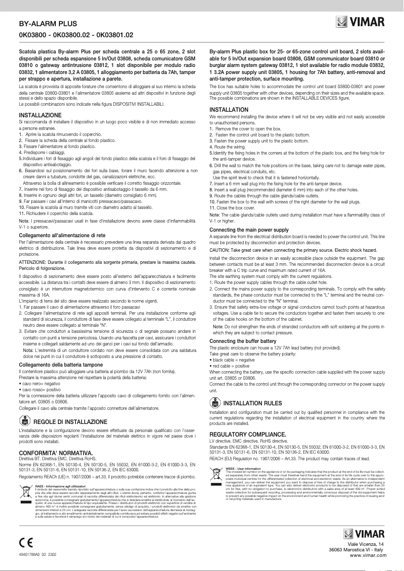 Image de la première page du manuel de l'appareil 03814