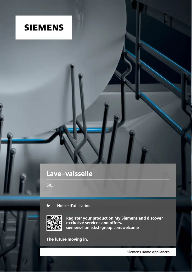 Image de la première page du manuel de l'appareil SR256I00TE