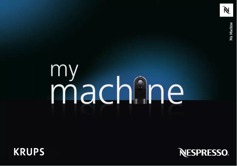 Image de la première page du manuel de l'appareil Nespresso U YY1302FD