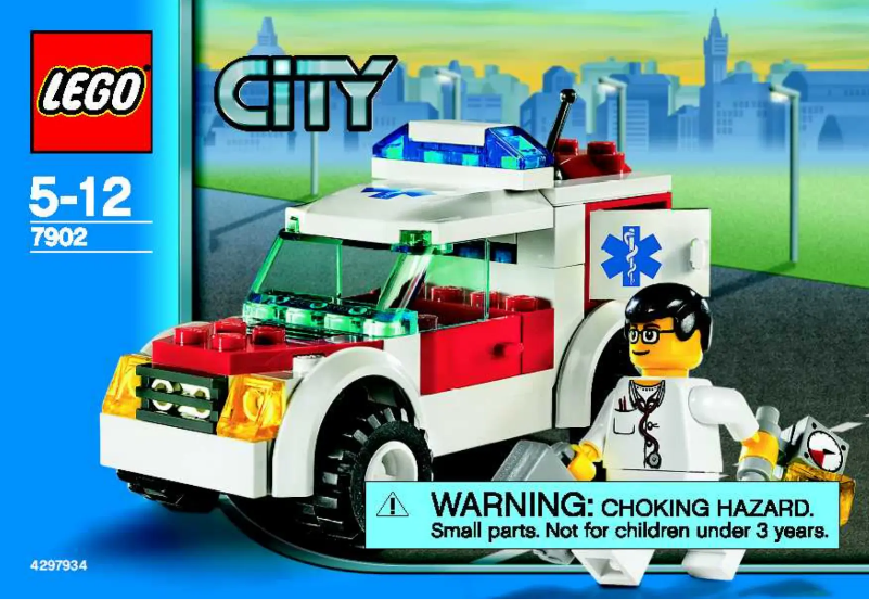 Page n°1 - Manuel utilisateur Lego City 7902