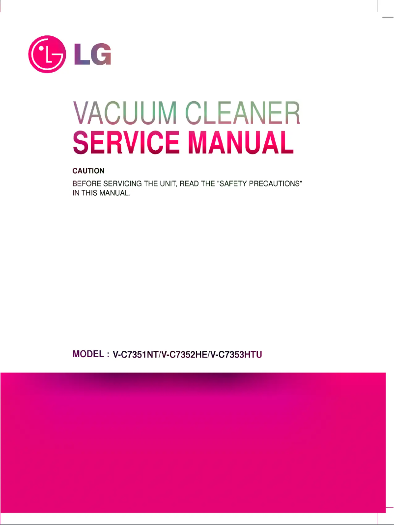 Page n°1 - Manuel utilisateur LG V-C7353HTU