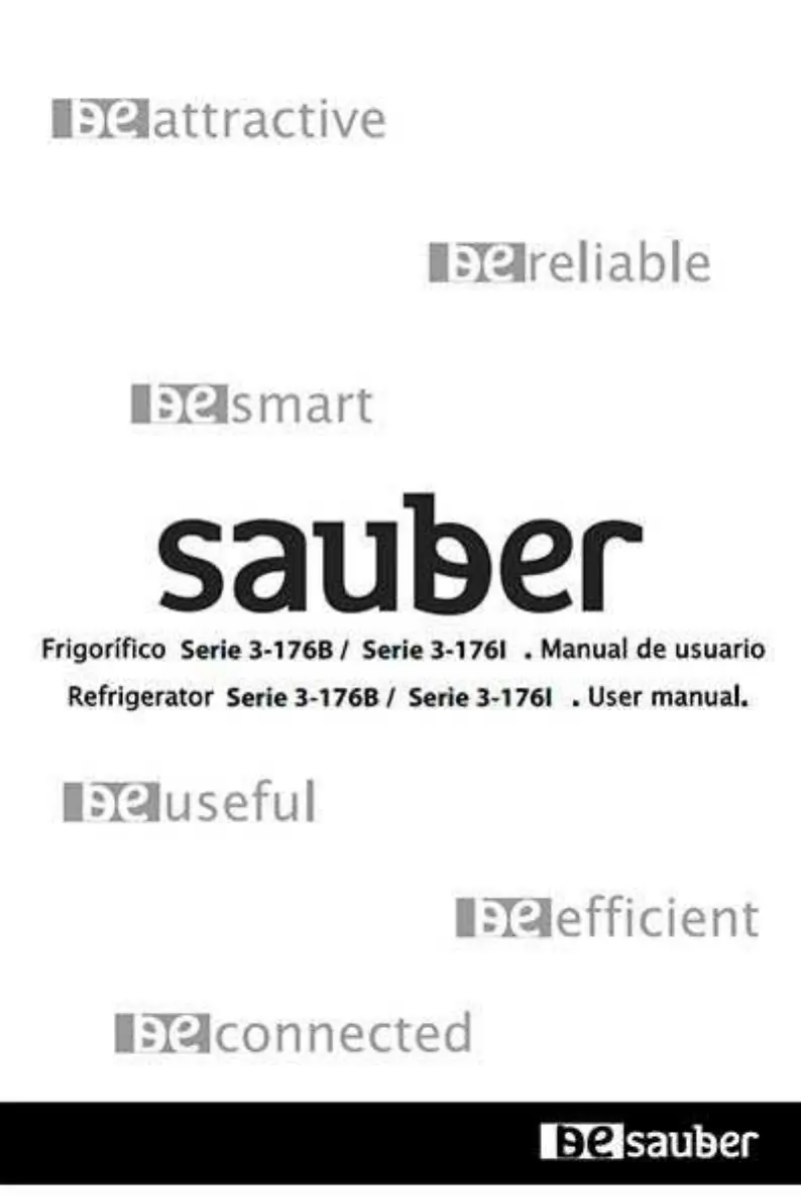 Page 1 de la notice Manuel utilisateur Sauber SERIE 3-176B