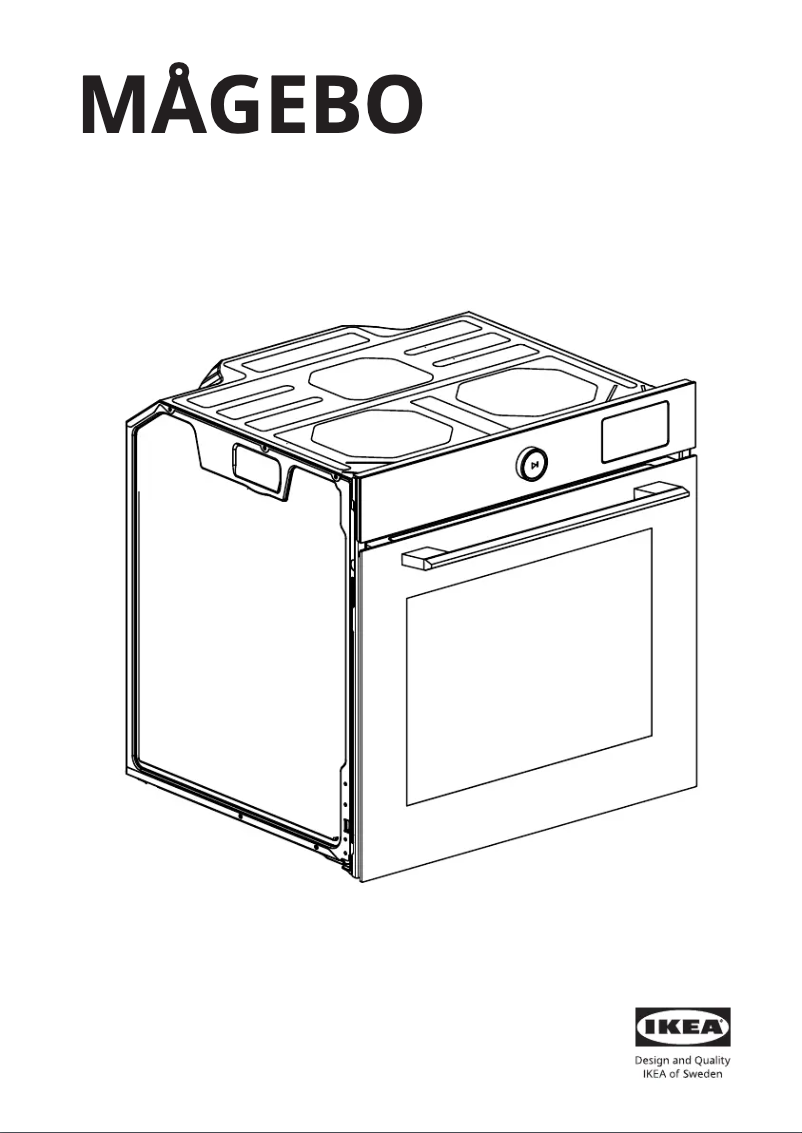 Image de la première page du manuel de l'appareil MÅGEBO 505.570.63
