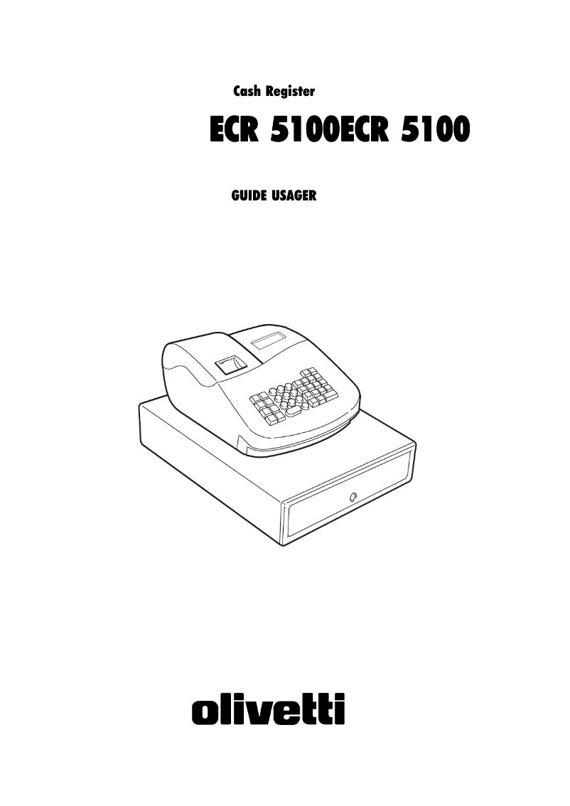 Página 1 del manual Manual de usuario Olivetti ECR 5100