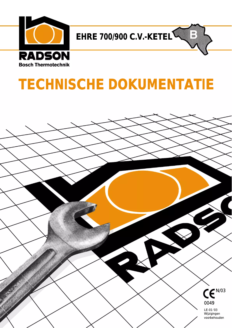 Page n°1 - Manuel utilisateur Junkers EHRE 900