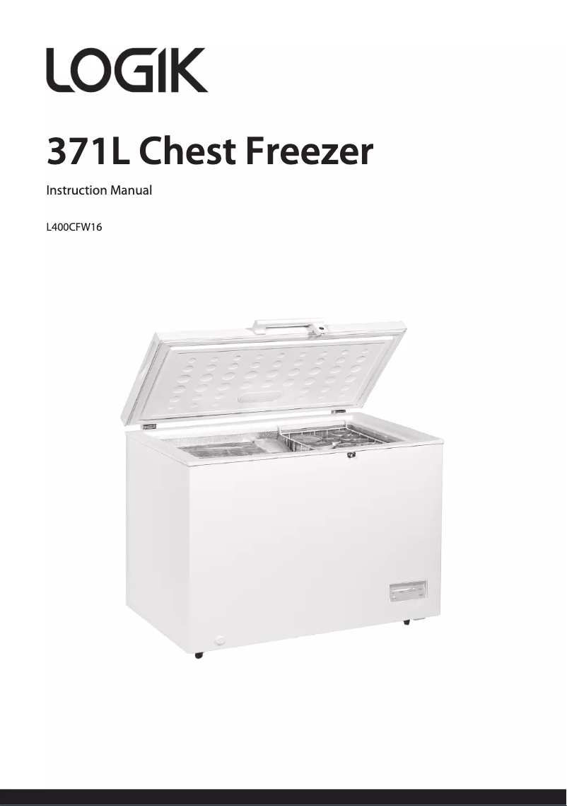 Página 1 del manual Manual de usuario Logik L400CFW16