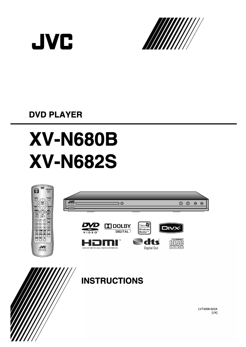 Imagen de la primera página del manual del dispositivo XV-N682SUX