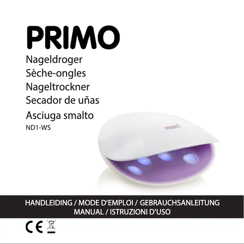 Page 1 de la notice Manuel utilisateur Primo ND1-WS
