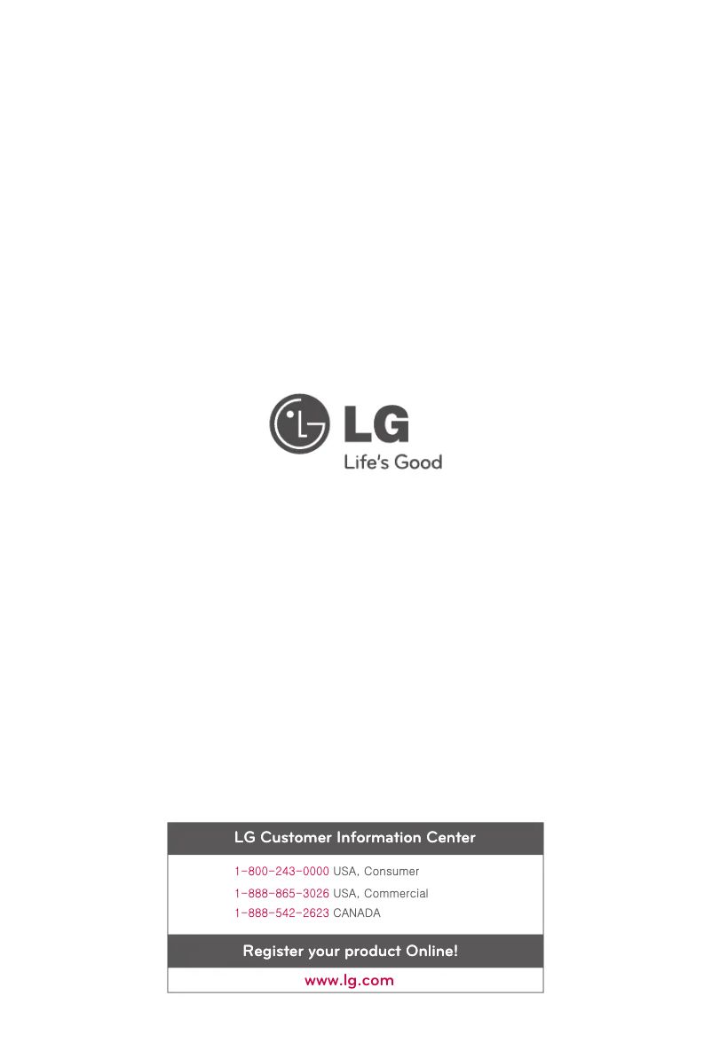 Page 1 of the manual User Manual LG GR-349RT