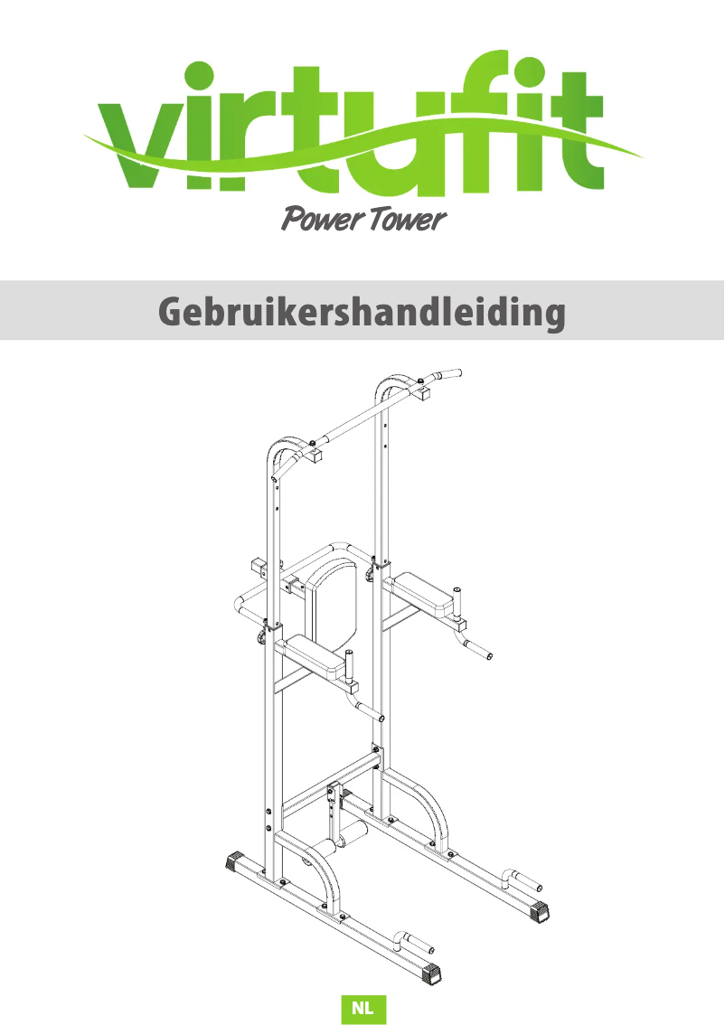 Page 1 de la notice Manuel utilisateur VirtuFit Power Tower