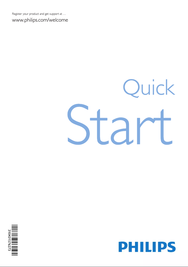 Page 1 de la notice Manuel utilisateur Philips PFS0001