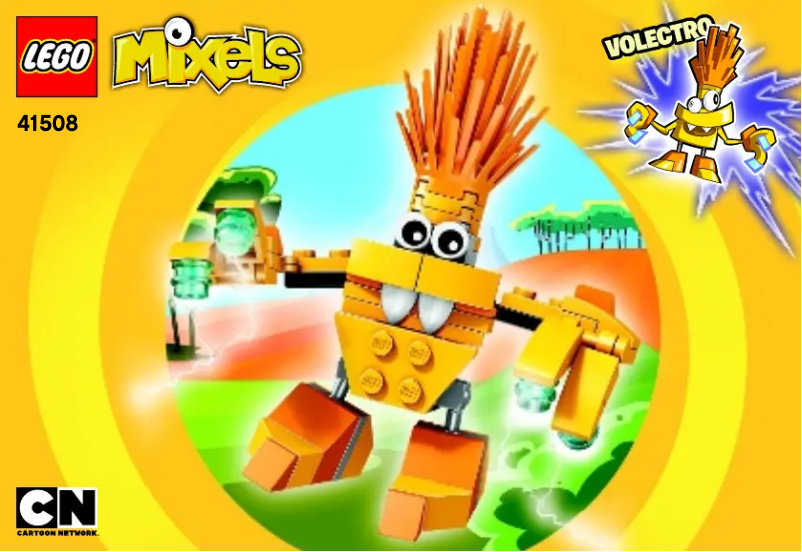 Page 1 de la notice Manuel utilisateur Lego Mixels 41508