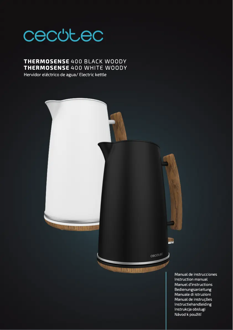 Page n°1 - Manuel utilisateur Cecotec Thermosense 400