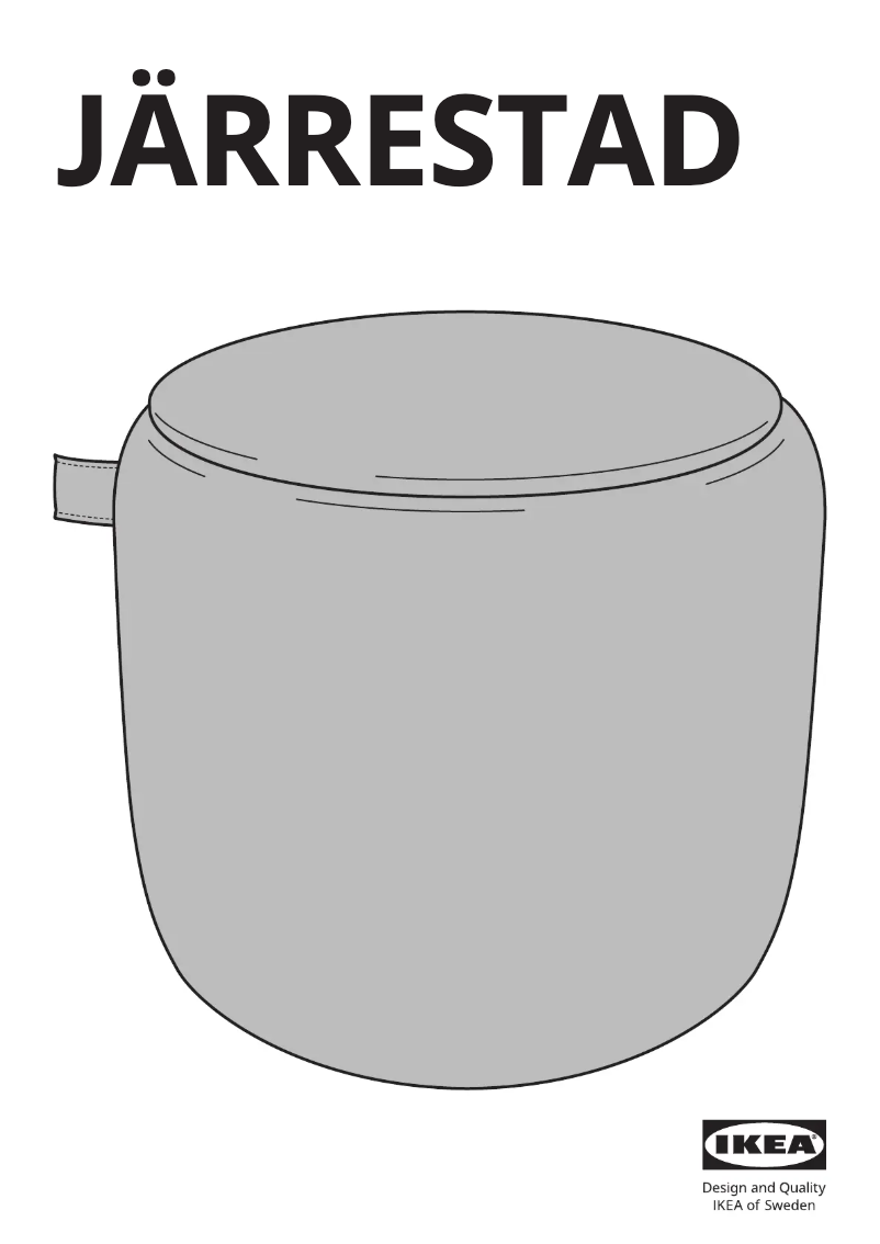 Image de la première page du manuel de l'appareil JÄRRESTAD 105.727.58