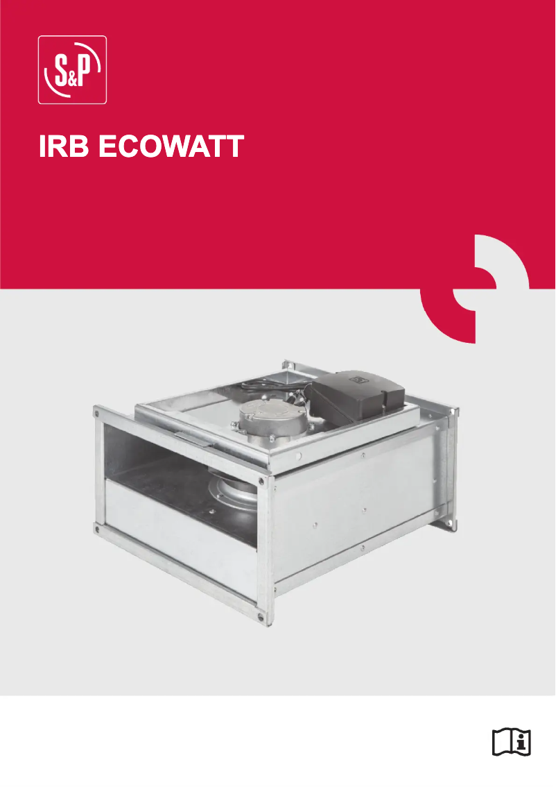 Page 1 de la notice Manuel utilisateur Soler & Palau IRB ECOWATT