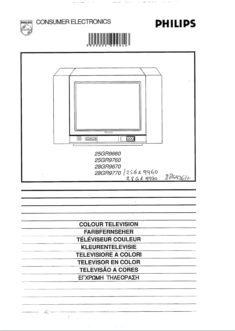 Page n°1 - Manuel utilisateur Philips 28GR9970