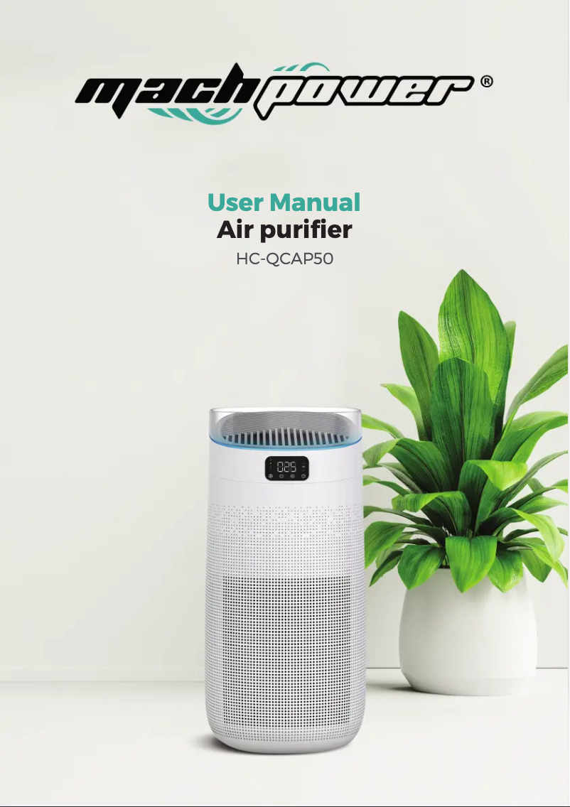 Page 1 de la notice Manuel utilisateur Mach Power HC-QCAP50