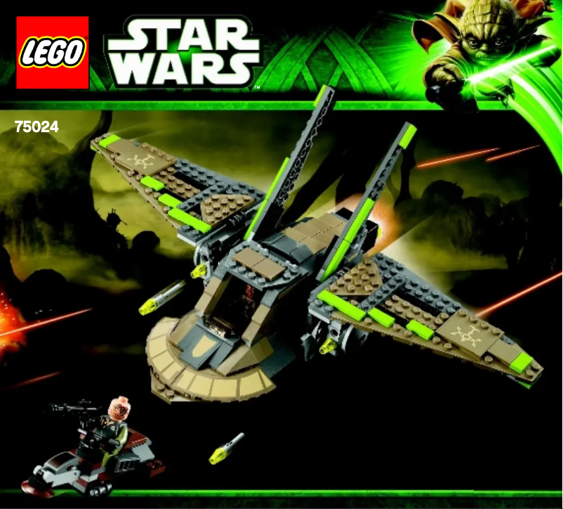 Image de la première page du manuel de l'appareil Star Wars 75024