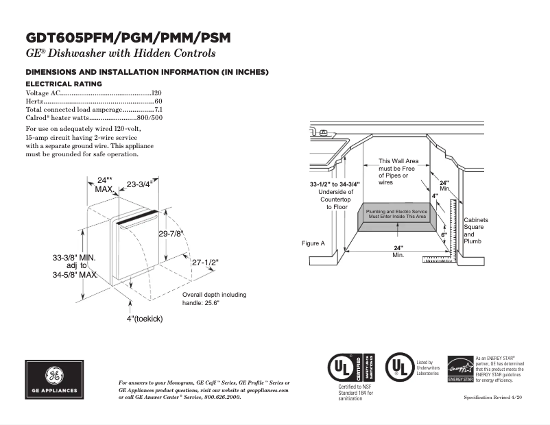 Imagen de la primera página del manual del dispositivo GDT605PBMTS