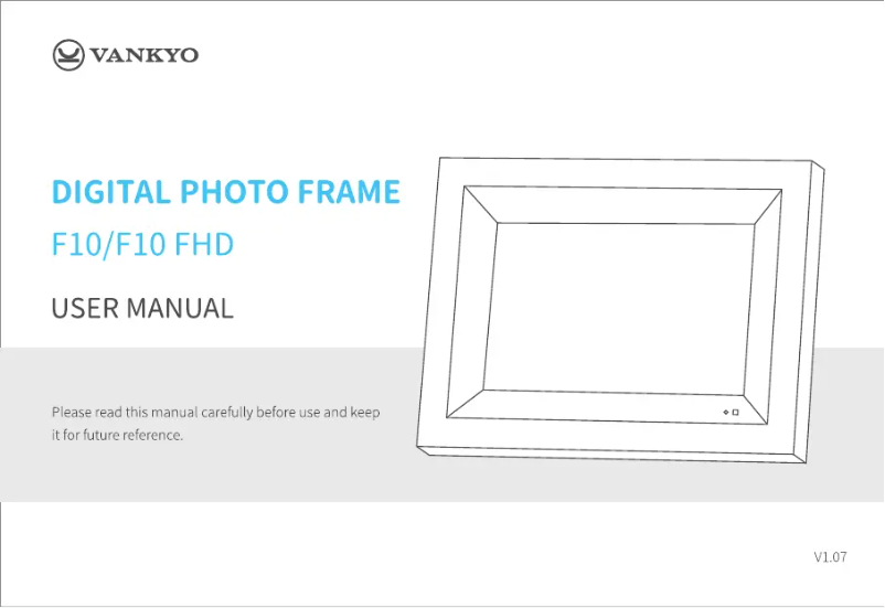 Page 1 de la notice Manuel utilisateur Vankyo F10 FHD