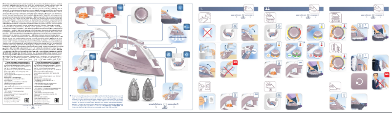 Page n°1 - Manuel utilisateur Tefal EasyGliss FV3930