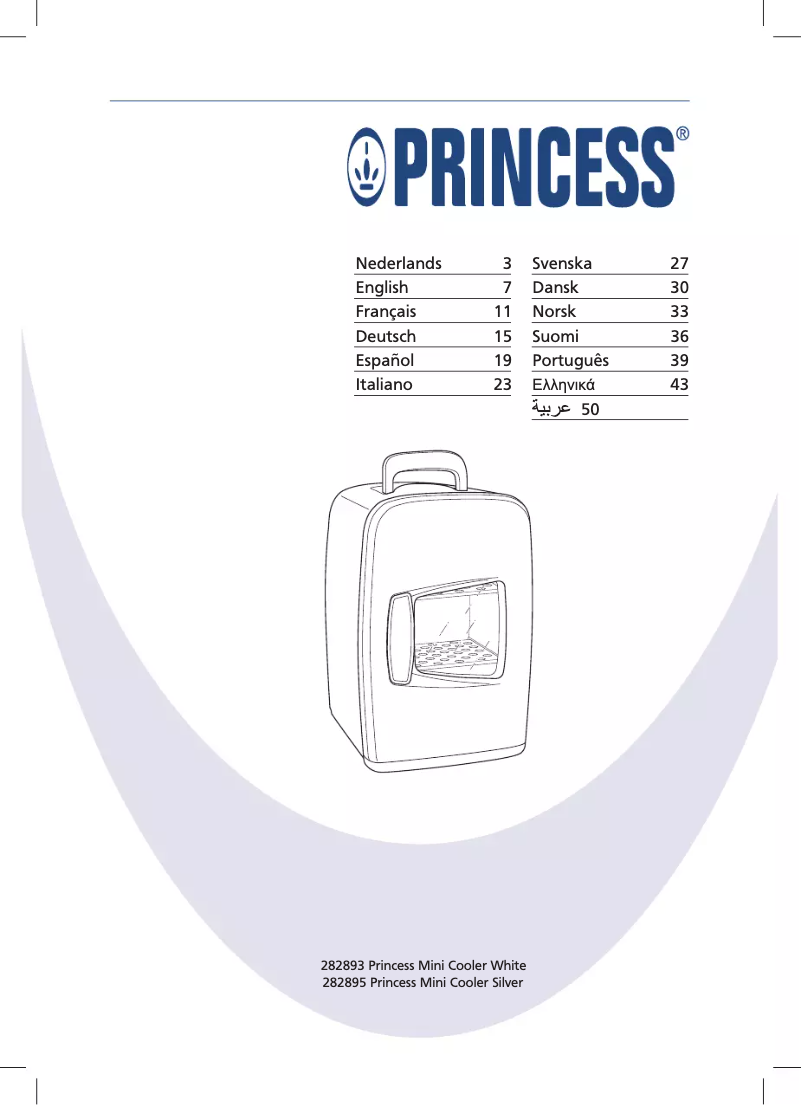 Page 1 de la notice Manuel utilisateur Princess 282893