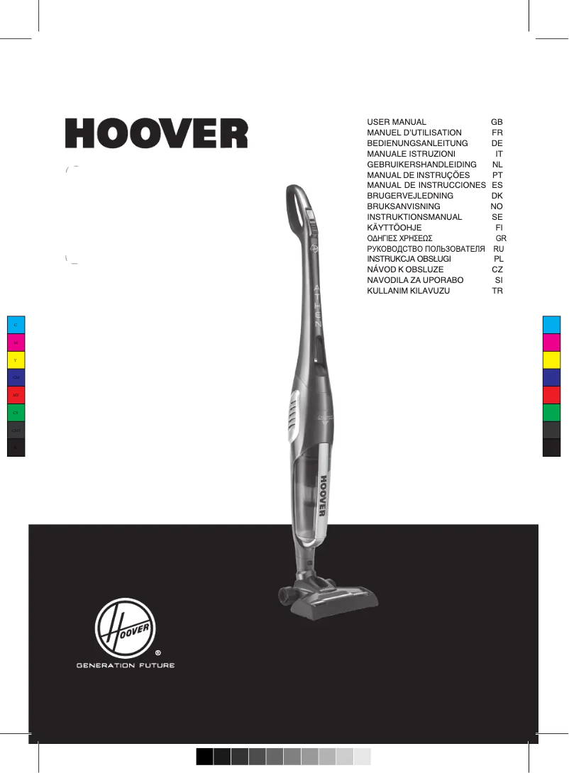 Página 1 del manual Manual de usuario Hoover ATN300B 011